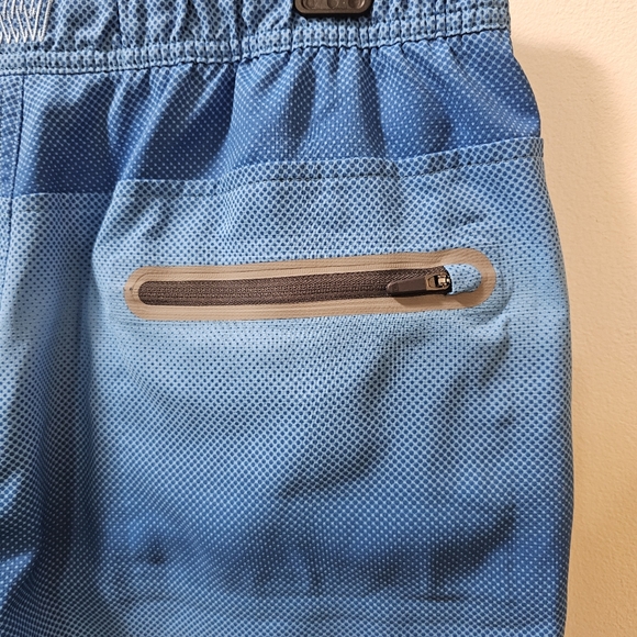 Mack Weldon Swim Shorts Trunks Men's Size Large Blue - Picture 7 of 10